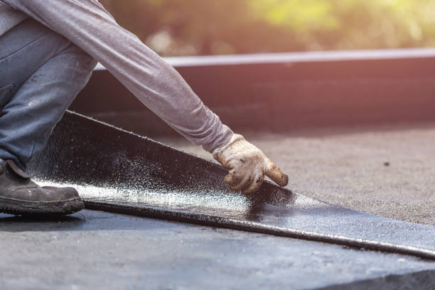 Professional Exterior Waterproofing technician working in Elgin, MN